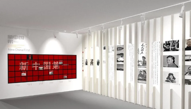 現(xiàn)代簡(jiǎn)約風(fēng)格展館展廳設(shè)計(jì)效果