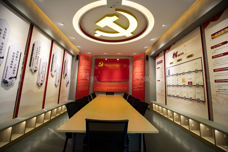 寶雞長青能源化工黨建館設(shè)計與施工完工