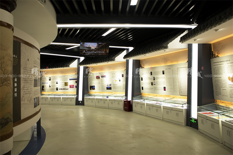歷史文化館類展廳-秦商歷史文化館設(shè)計與施工
