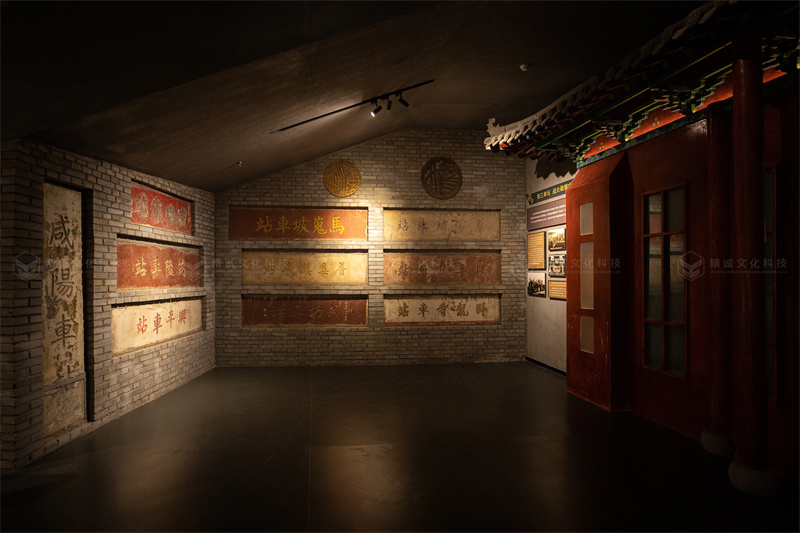 鐵路展館設(shè)計(jì)施工-陜西鐵路陳列館案例展示