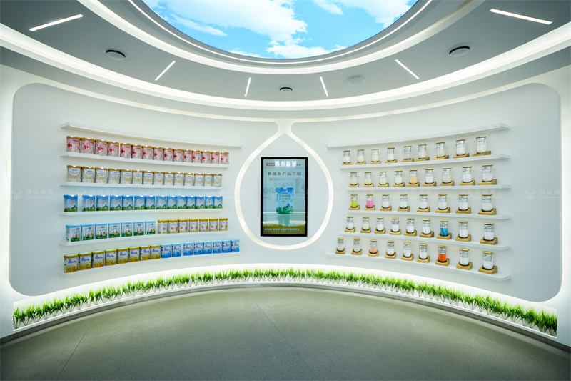 食品行業(yè)展廳-多加多集團企業(yè)展廳落成